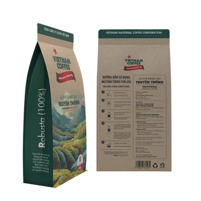 TRADITIONAL ROASTED COFFEE (500g/bag)