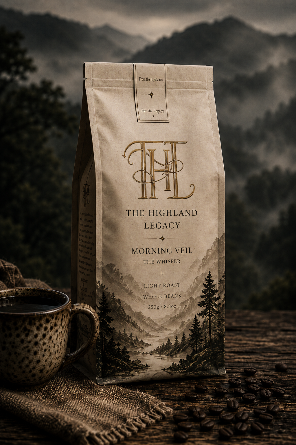 Morning Veil Medium Roast Coffee | The Highland Legacy